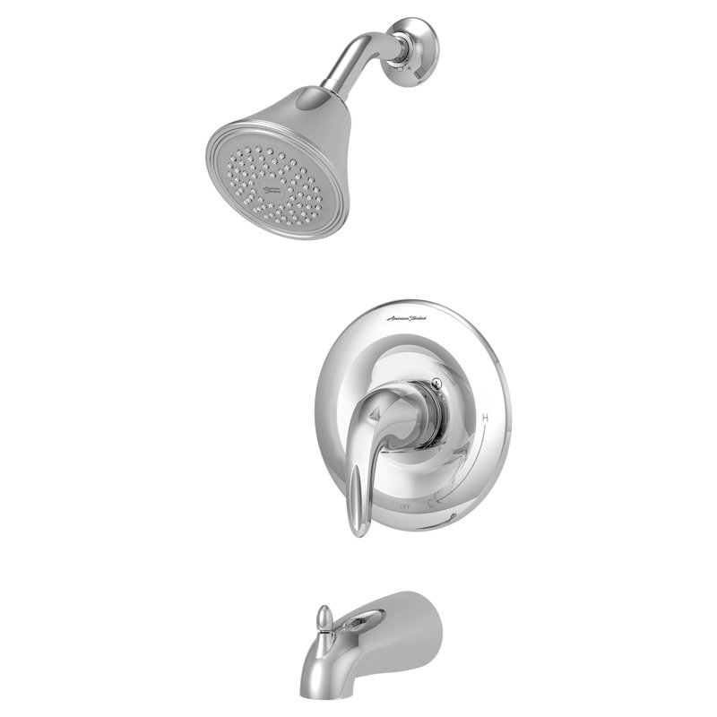 Reliant 3 Tub & Shower Faucet, Polished Chrome