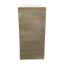 Console arquée moderne avec faux travertin beige