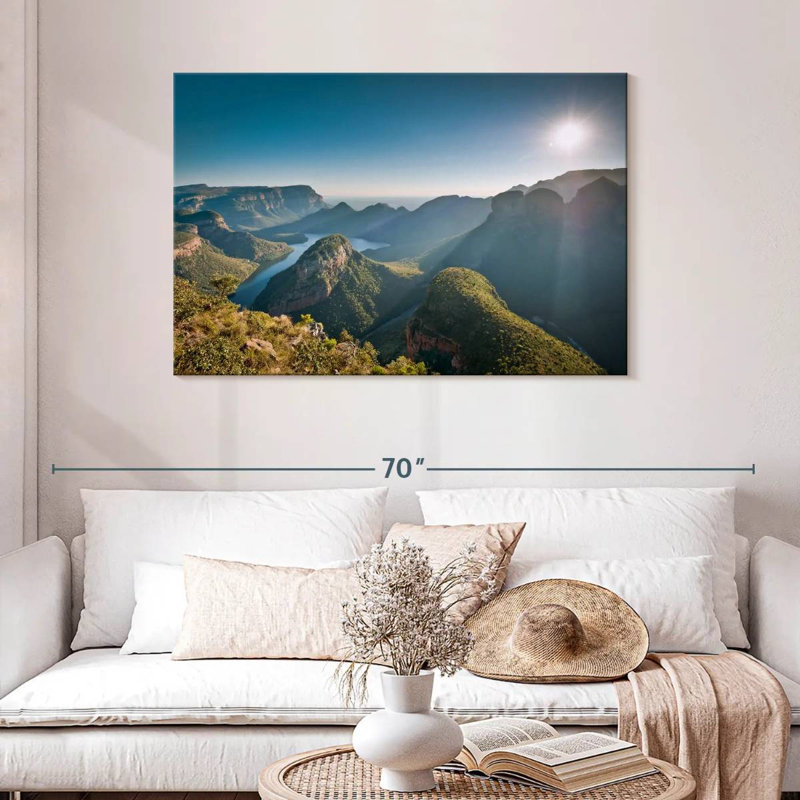 Ravi Blyde River Canyon Sunrise, H 30 po x l 45 po