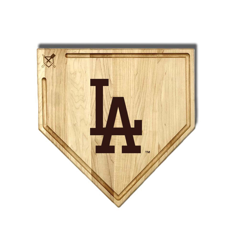 Full Size (17" X 17") Home Plate Cutting Board With Trough