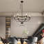 Lustre rustique en métal doré à 6 lumières Vinesh-1840963034