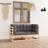  Garden Sofa Grey, Natural Wood Solid Pine Wood, Polyester Standard-844657210-844657212