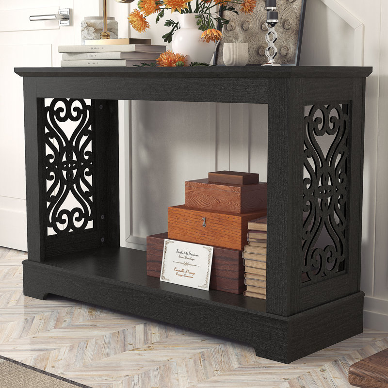 Korbin 42'' Console Table, Black