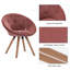 Fauteuil Papasan de 28,25 po Angellique-282057762