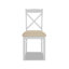 Bayou 50cm H Upholstered Cross Back Side Chair-17222738