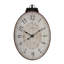 Horloge murale ovale