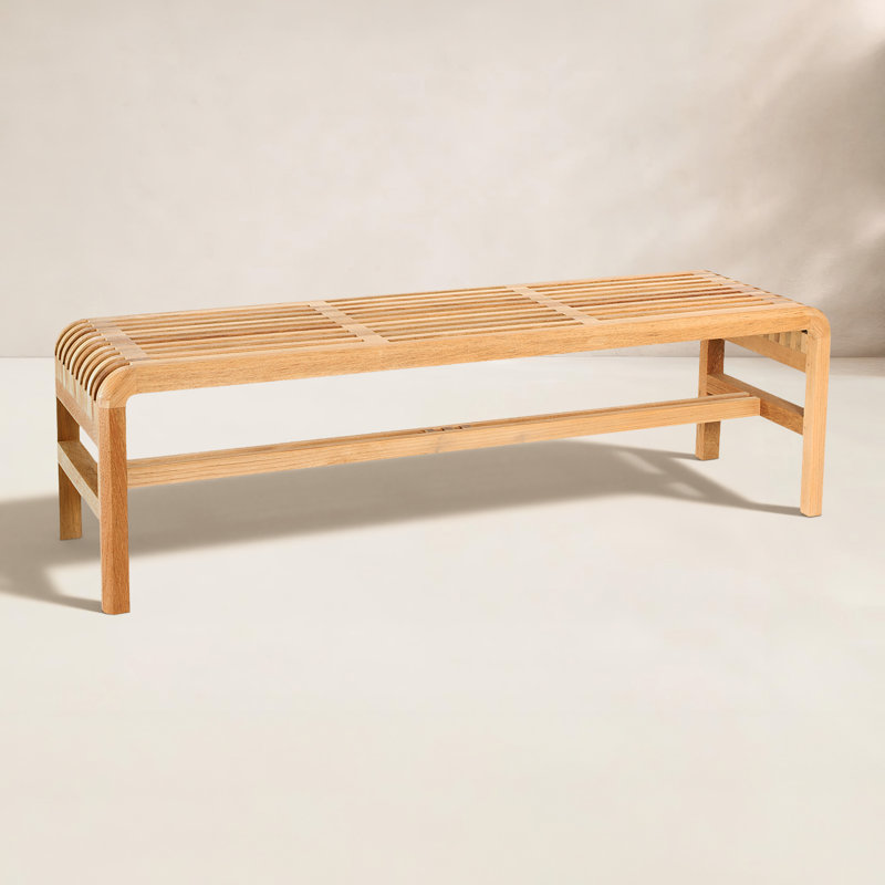Hamilton Outdoor Teak Dining Bench