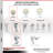 4 Piece Nylon Caster Set