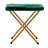 Oversize Portable Faux Fur Folding Saucer Moon Chair with Folding Ottoman-2097722489-2097748749