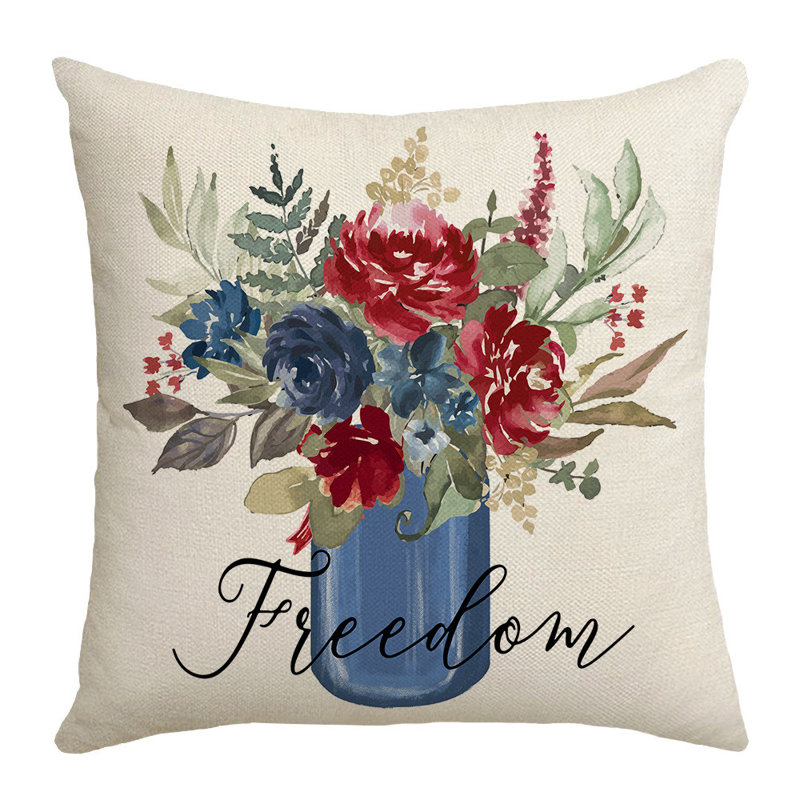 Housse de coussin en lin