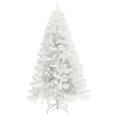 Arbre de Noël artificiel grand 7,5 pi / 9 pi non éclairé avec base en acier