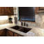 33" Hammered Copper 50/50 Double Basin Kitchen Sink