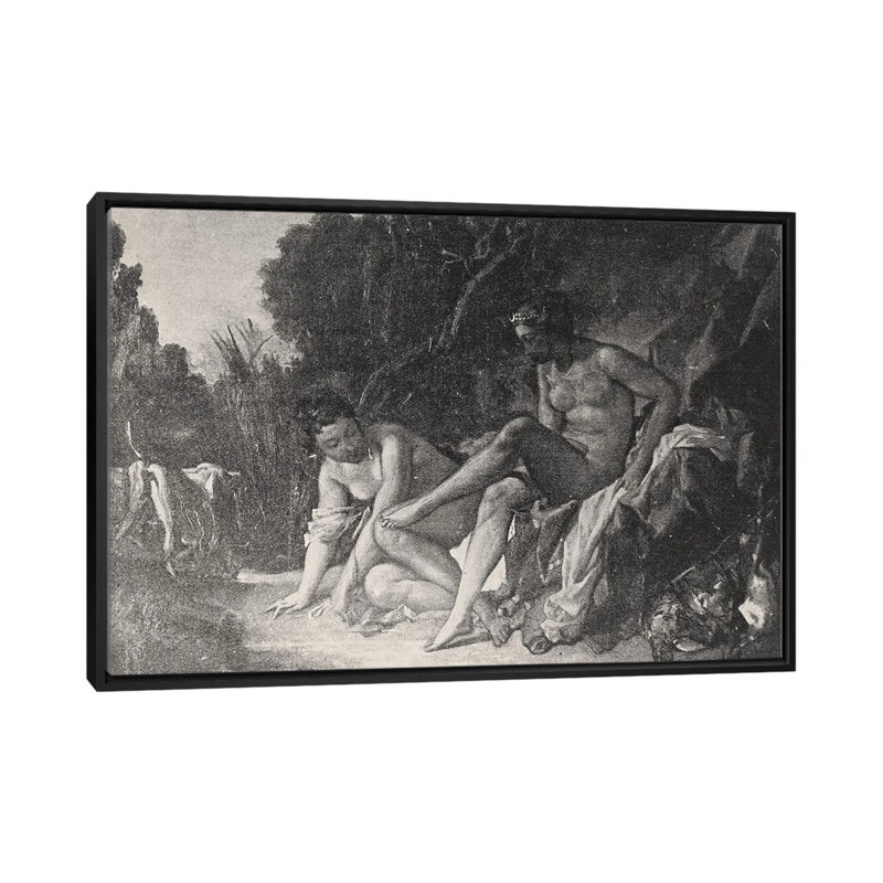 Print, Black, 45.72 cm H x 66.04cm W x 4.445cm D