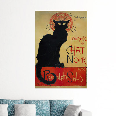 Theophile Steinlen - Wrapped Canvas Print