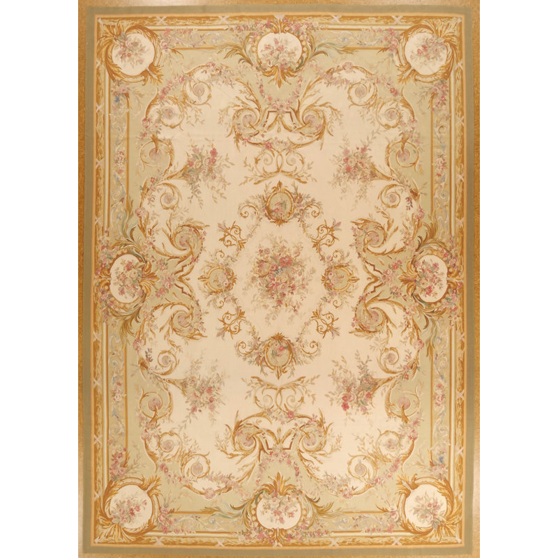 Tapis tissé 10 x 14 Modren Aubusson