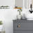 Metro 1" Square Glossy White 10-3/4" x 11-3/4" Porcelain Mosaic Floor and Wall Tile