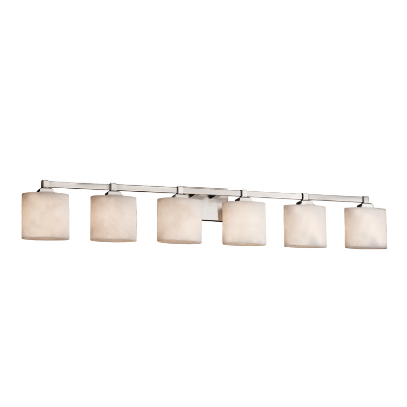 Brey 6 - Light Dimmable Vanity Light, Brushed Nickel