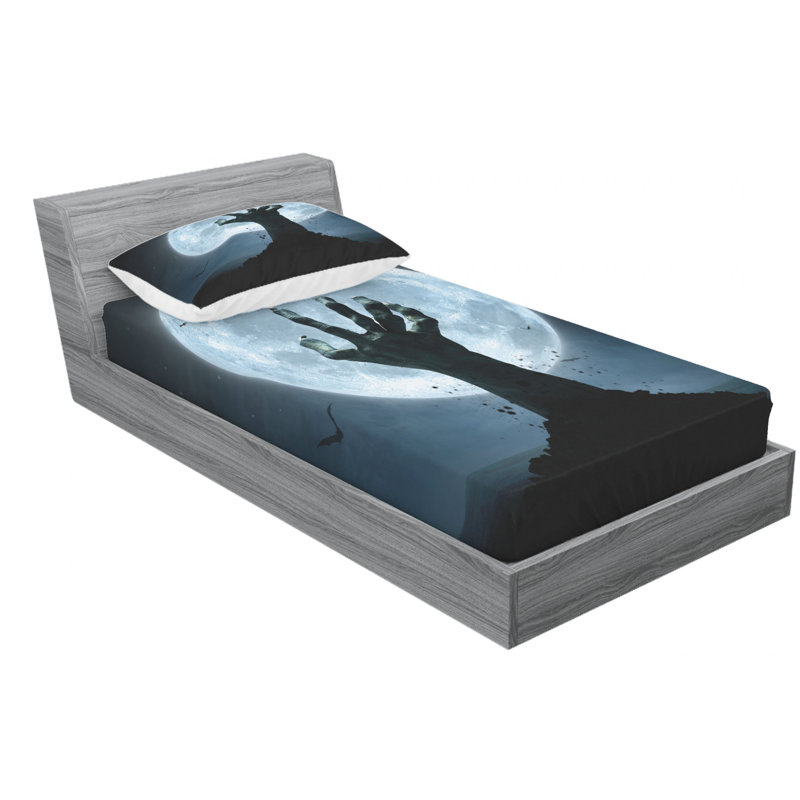 Microfiber Sheet Set, Twin XL Sheet Set with Fitted Sheet