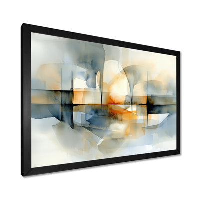 Radiant Light Abstract Horizon I - reproduction d'art abstraite