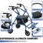 62 cm H x 86 cm W Utility Cart
