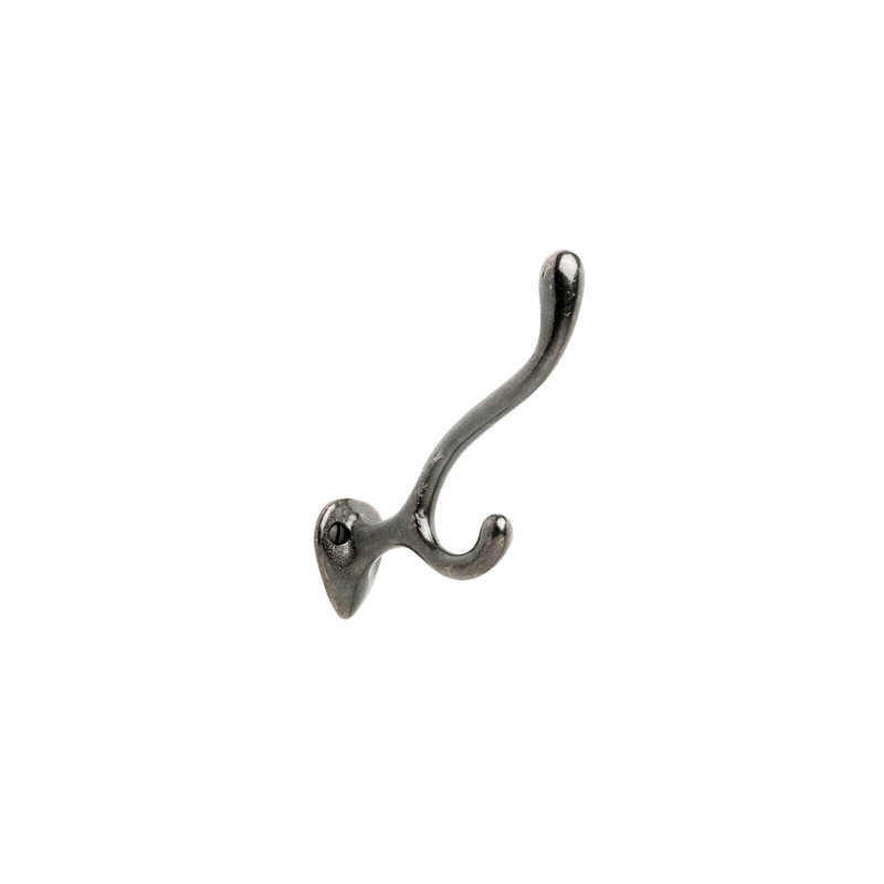 Wall Hook, White Bronze Medium