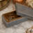 Pinstripe Bone Inlay Box Natural Finish 