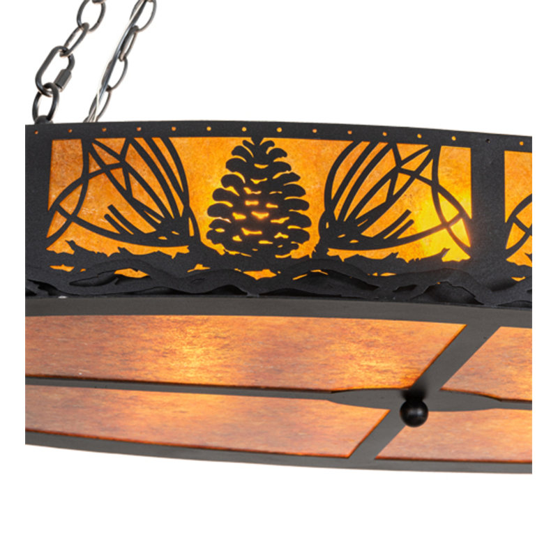 Pinecone 8 - Light Chandelier