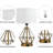Metal USB Table Lamp