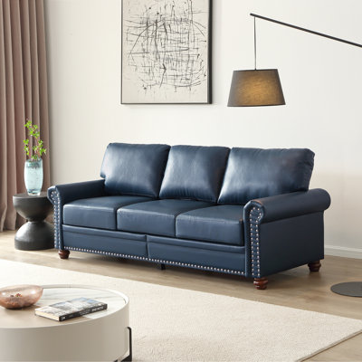 Cladie 82.68'' Round Arm Sofa -  Alcott HillÂ®, 837514B8A3444628B04276EC54D3235A