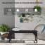 Banc de jardin en bois avec banc à lattes Renauta-550768145