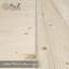 Porte de grange à panneaux en bois / métal avec trousse de quincaillerie d'installation, 6 couleurs, hauteur de 84 po-78392647-78392649