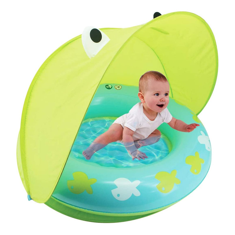 Plastic Round Kiddie Pool 6'' H x 7'' W x 11'' L