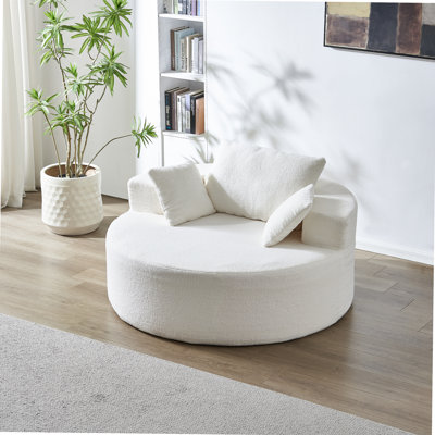 Chaise ronde Teddy Plush