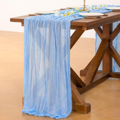 Chemin de table en étamine Cheesecloth