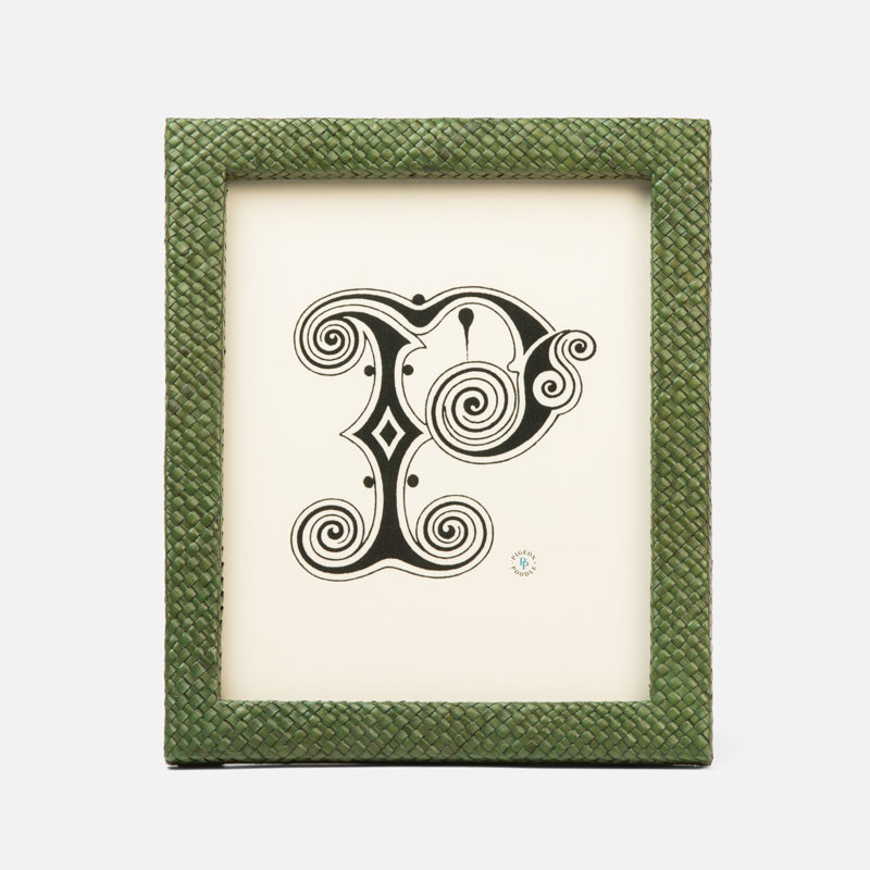 Uvita Picture Frame, 8" x 10", Dark Green