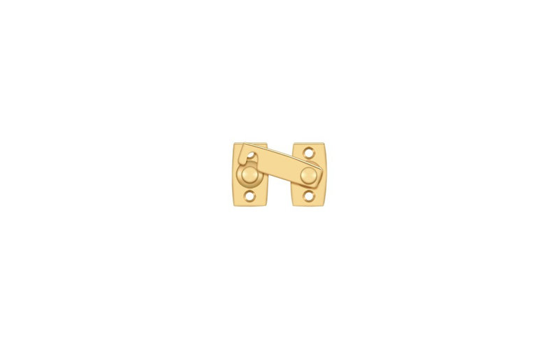 Brass Latch/Catch/Bolt, PVD Bright Brass