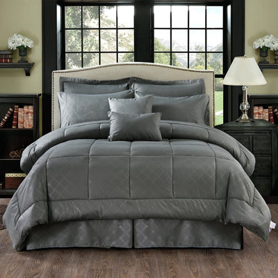 Jersey Knit Plaid Comforter