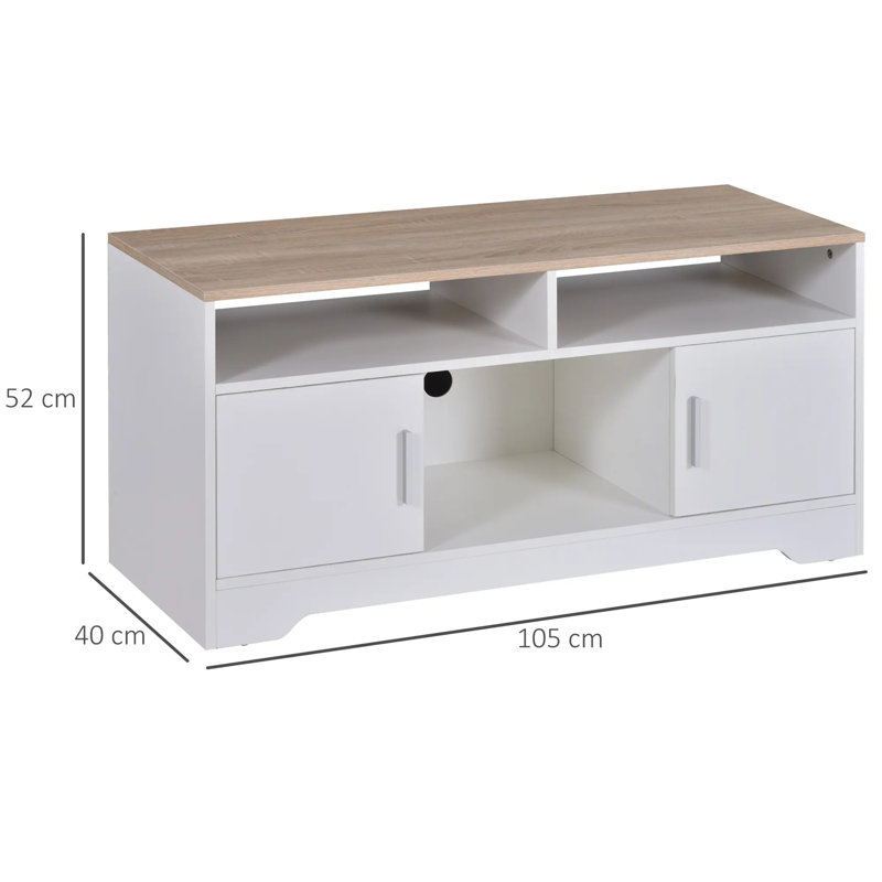 Korkut Unfinished TV Stand for TVs up to 42"