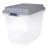 Hefty 32 Quart Lift Off Stackable Plastic Storage Bin and Lid-109725003