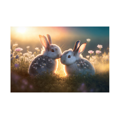 «Animals Woodland Animals», impression sur toile 23