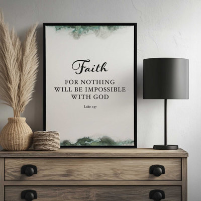 Faith par Yass Naffas Designs, reproduction d'art