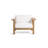 Maro Teak 7 - Person Patio Conversation Set with Cushions-16818390-36210406