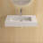 30" Wall Mounted Bathroom Sink Solid Surface Sink-124928447