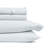 100% Cotton Percale Brushed & Washed 4 Piece Sheet Set-116302324-116250213