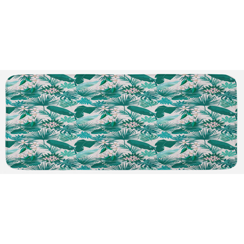 Tapis de cuisine hawaii