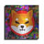 SHIB Shiba Inu Crypto, «Art mural en métal-1920714526
