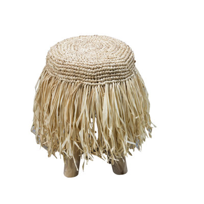 Duplessis Solid Wood Accent Stool