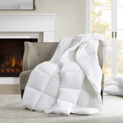 Édredon en duvet de coton Signature Dobby