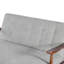 Wasser Fabric 126cm Reception Loveseat-550400609