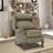Verne 34" Wide Genuine Leather Manual Wing Chair Recliner-464974539